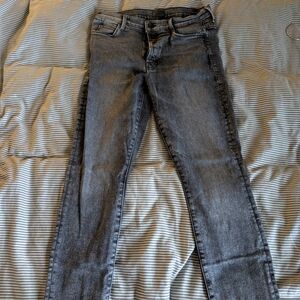 MOTHER Women's Skinny Jeans in Gray